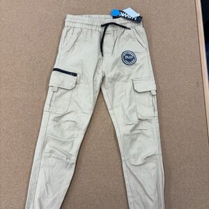 Tony Hawk Junior Cargo Skateboard Pants Size Meduim 10/12 Stretch Durable Cotton